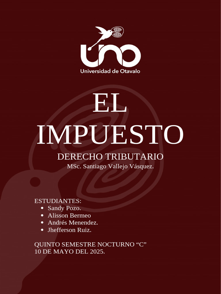 Historia y Evolución del Impuesto | PDF | Impuestos | Impuesto sobre la ...