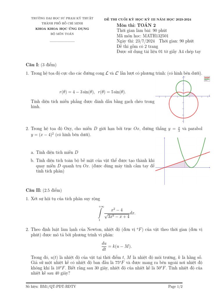 Toan 2 DT | PDF
