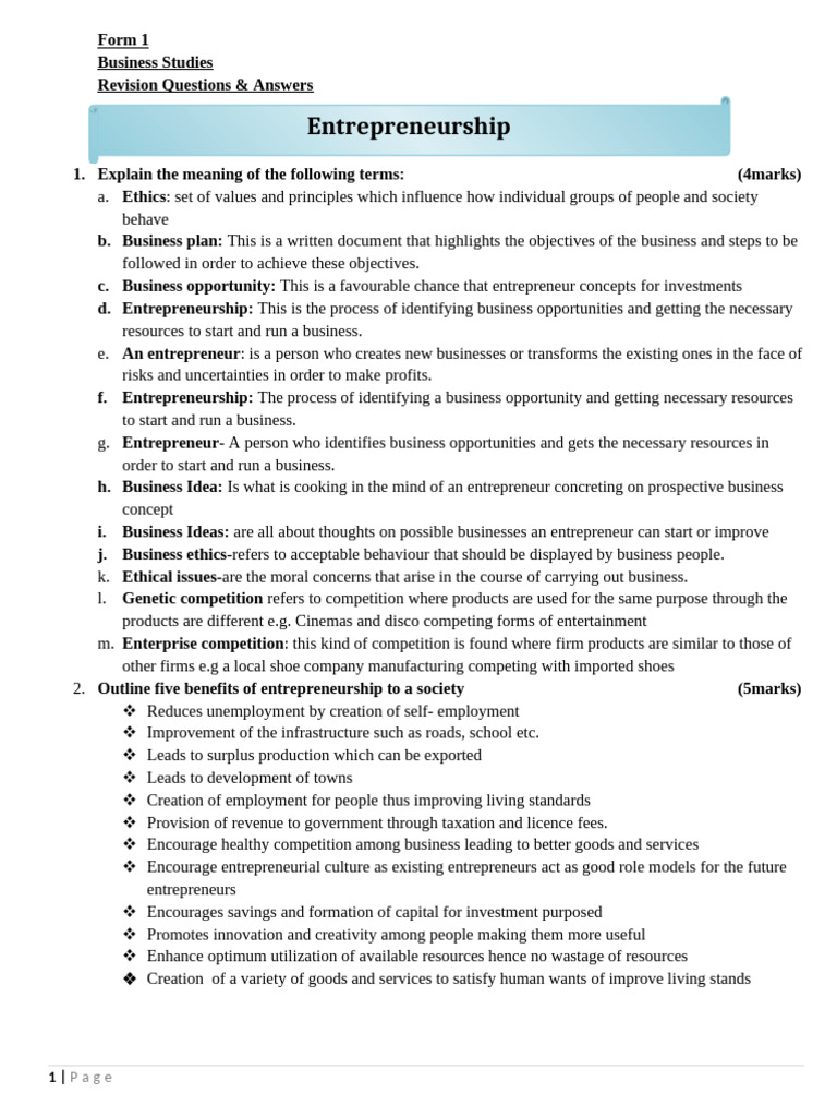 Characteristics of Successful Entrepreneurs | PDF | Entrepreneurship ...