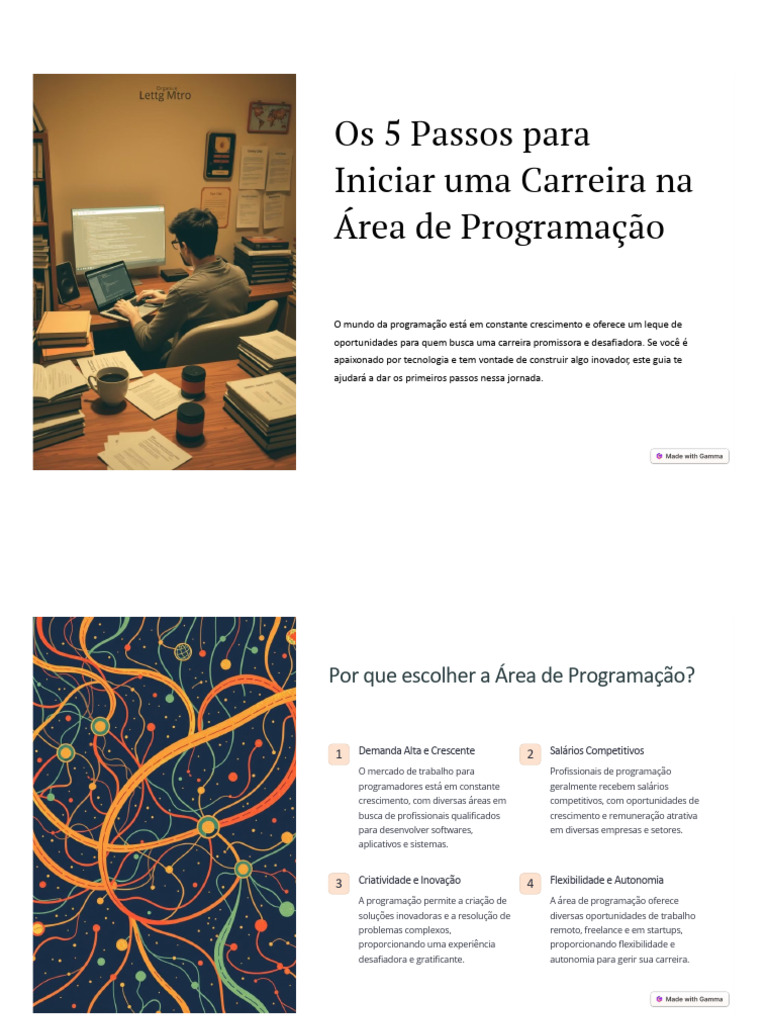 5 Passos para Iniciar na Programação | PDF | Desenvolvimento ...