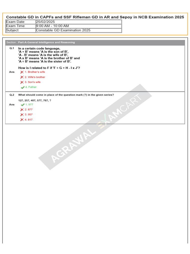 Logical Reasoning and General Knowledge Exam Guide | PDF | Logos