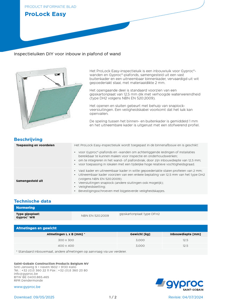 ProLock Easy | PDF