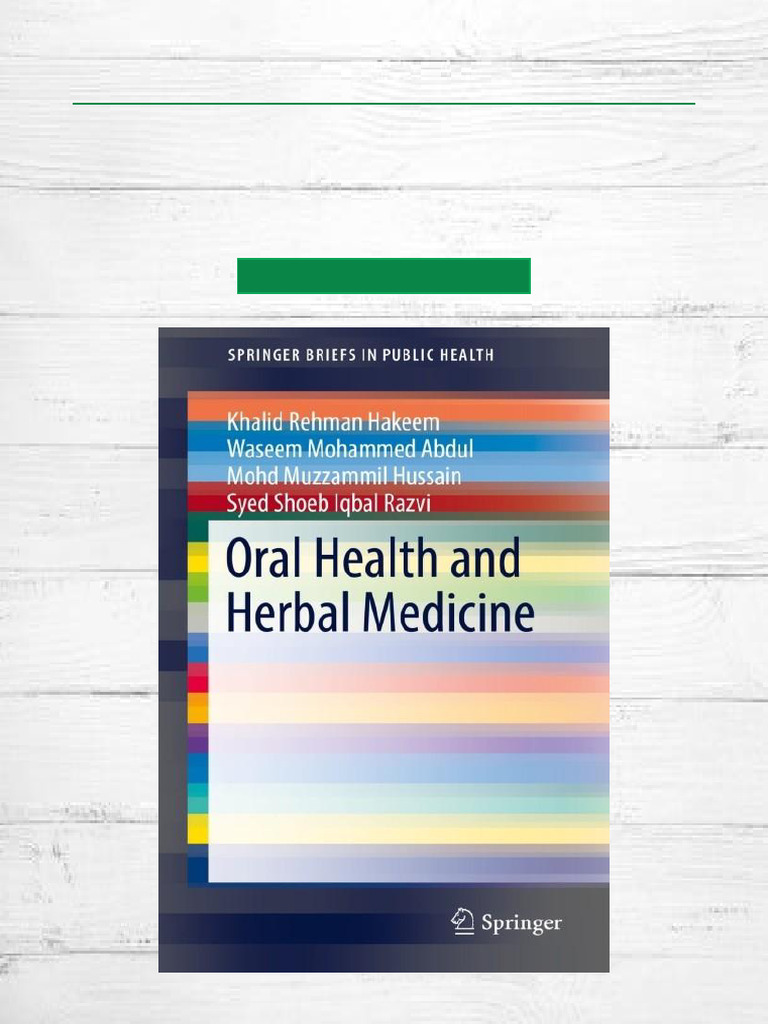 Research Oral Health and Herbal Medicine Exclusive Download | PDF ...