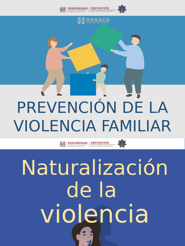 Prevención de la Violencia Familiar 2025 | PDF | Violencia doméstica ...