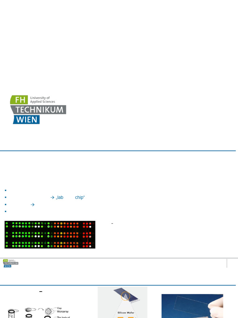 Biochips and Microarrays in Research | PDF | Dna Microarray | Immunoassay
