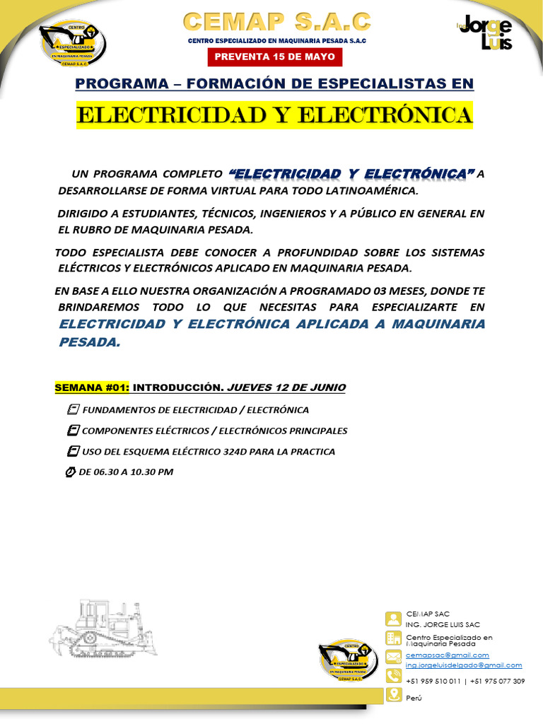 Programa Electricidad y Electrónica | PDF | Electrónica