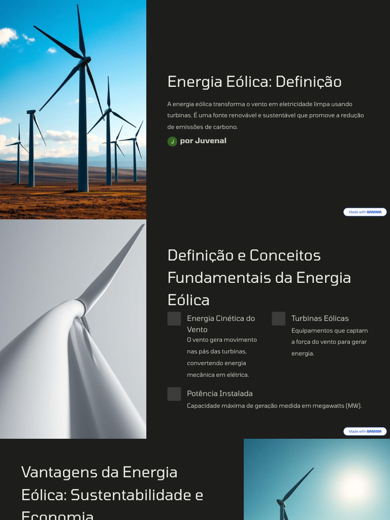 Definição de Energia Eólica | PDF | Energia eólica