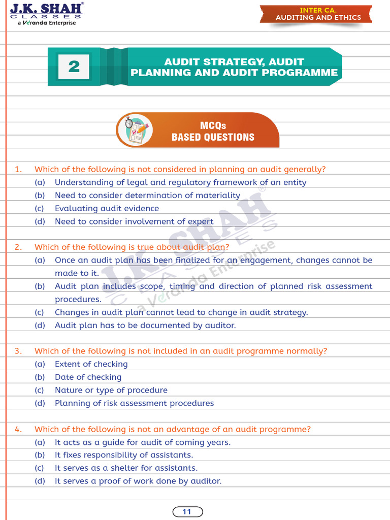 Audit Strategy and Planning Essentials | PDF | Audit | Business