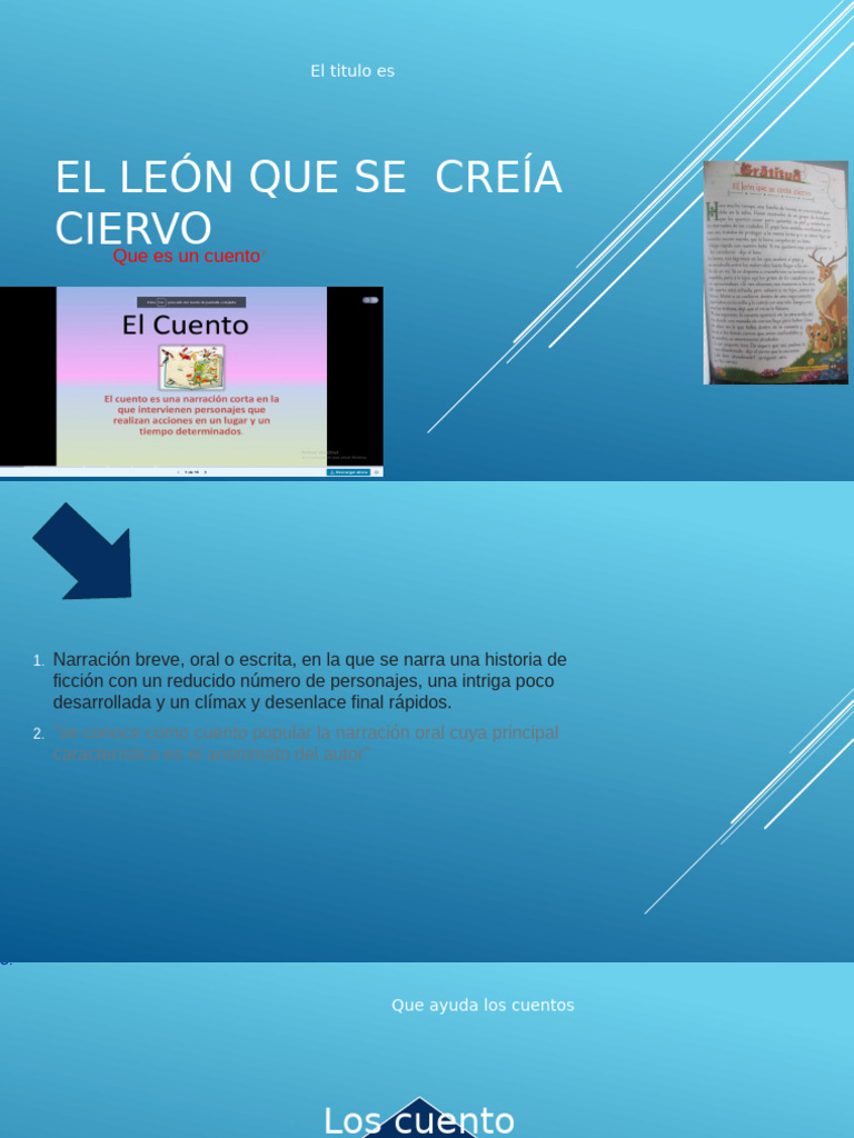 El León Que Se Creía Ciervo | PDF