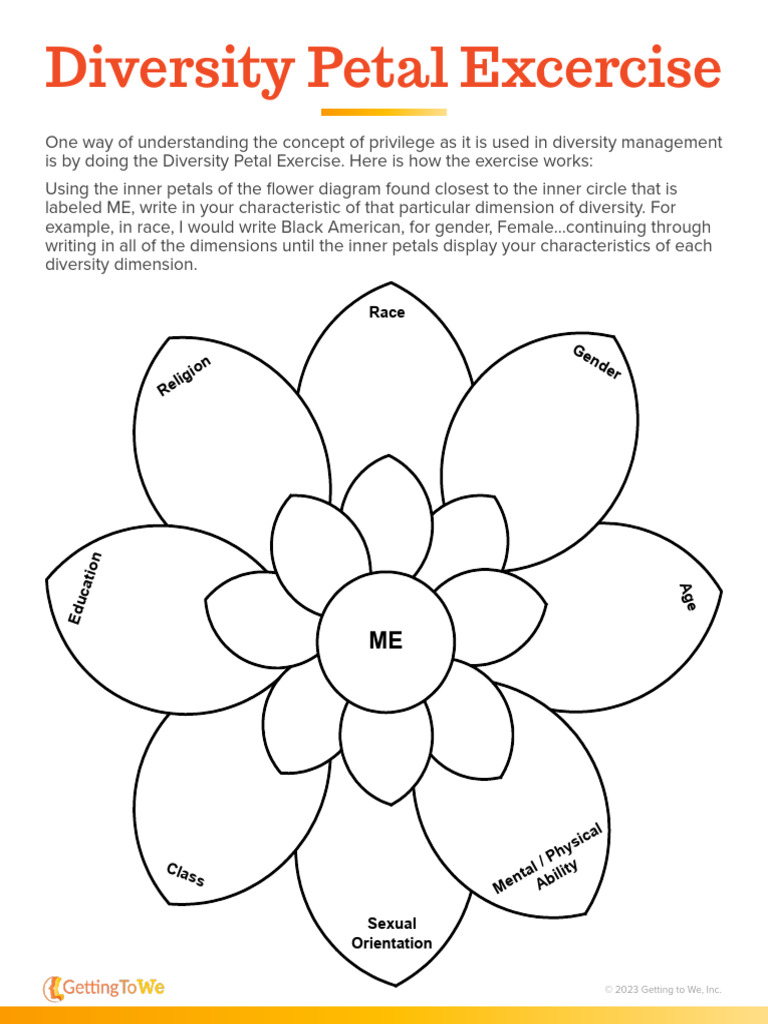 Understanding Privilege Through Diversity Exercise | PDF