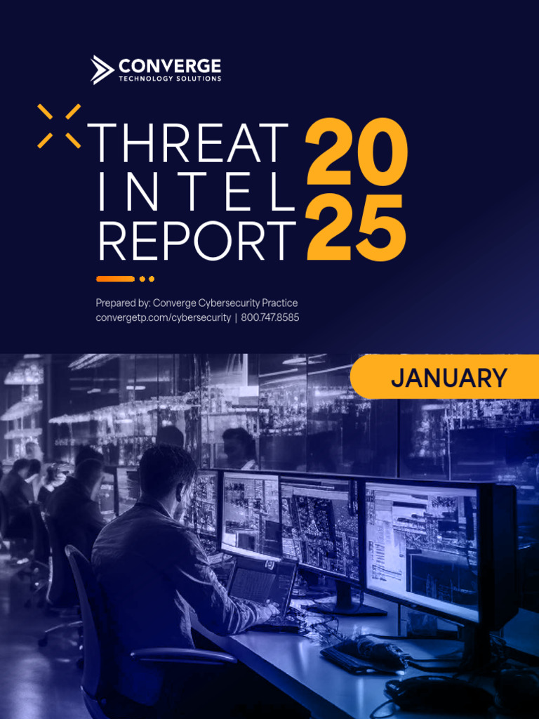 January 2025 Threat Intel Report | PDF | Security | Computer Security