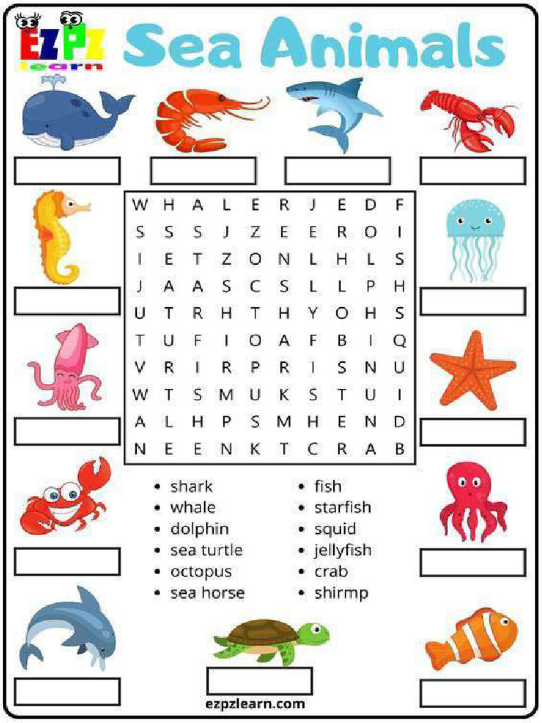 Coloring Pages For Kids Animals | PDF