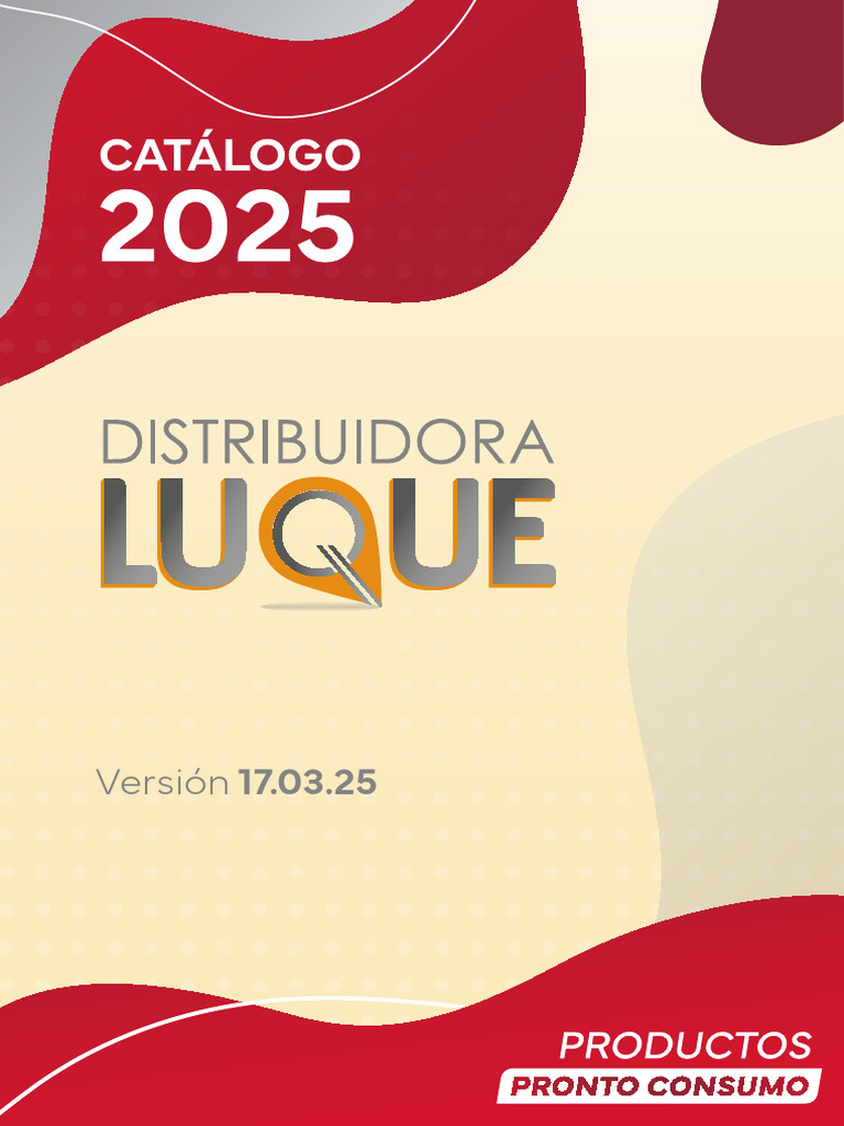 Catálogo Marzo 2025 | PDF | Alimentos