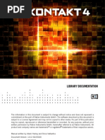 Download Kontakt 4 Library Documentation English by jamirovintage SN86525678 doc pdf