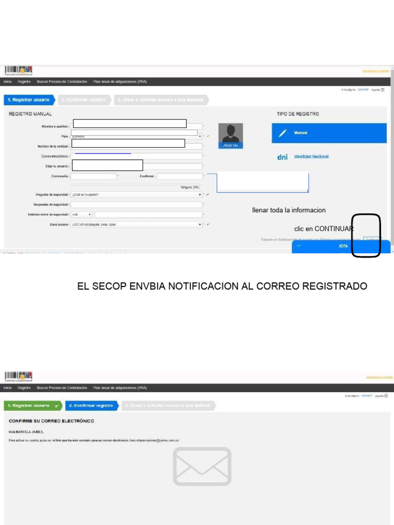 Secop Ii Registro | PDF