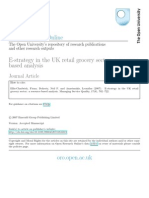 Open Research Online: E-Strategy in The UK Retail Grocery Sector: A Resource-Based Analysis