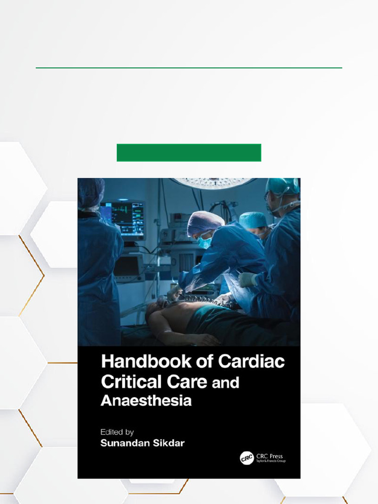 Immediate Get Handbook of Cardiac Critical Care and Anaesthesia, 1st ...
