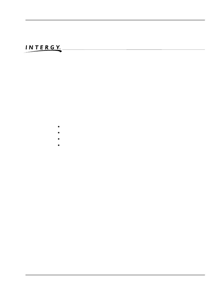 Intergy Systems Manual Overview | PDF | Rectifier | Direct Current