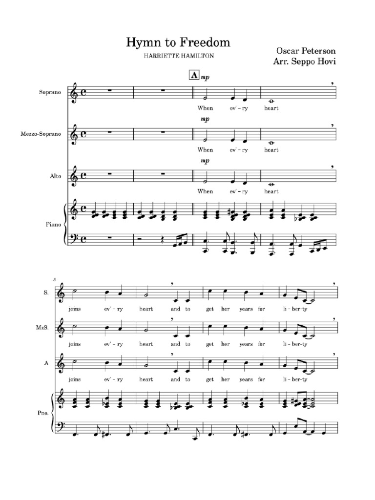 Hymn To Freedom | PDF