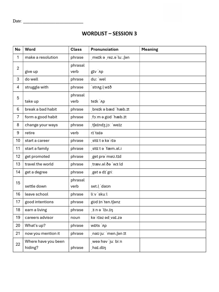 Essential Phrases for Life Changes | PDF