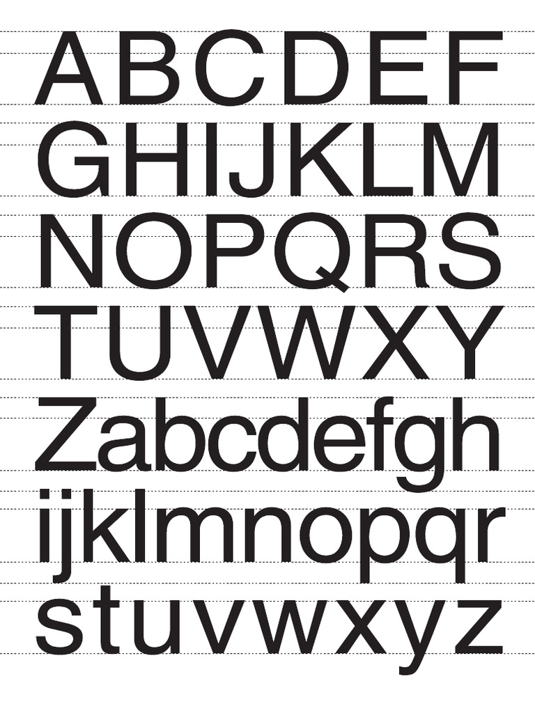 Specimen Lettering Helvetica+Garamond 3cm - 023 | PDF