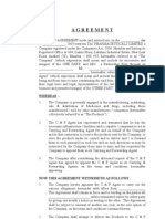 C&F Agreement Word File