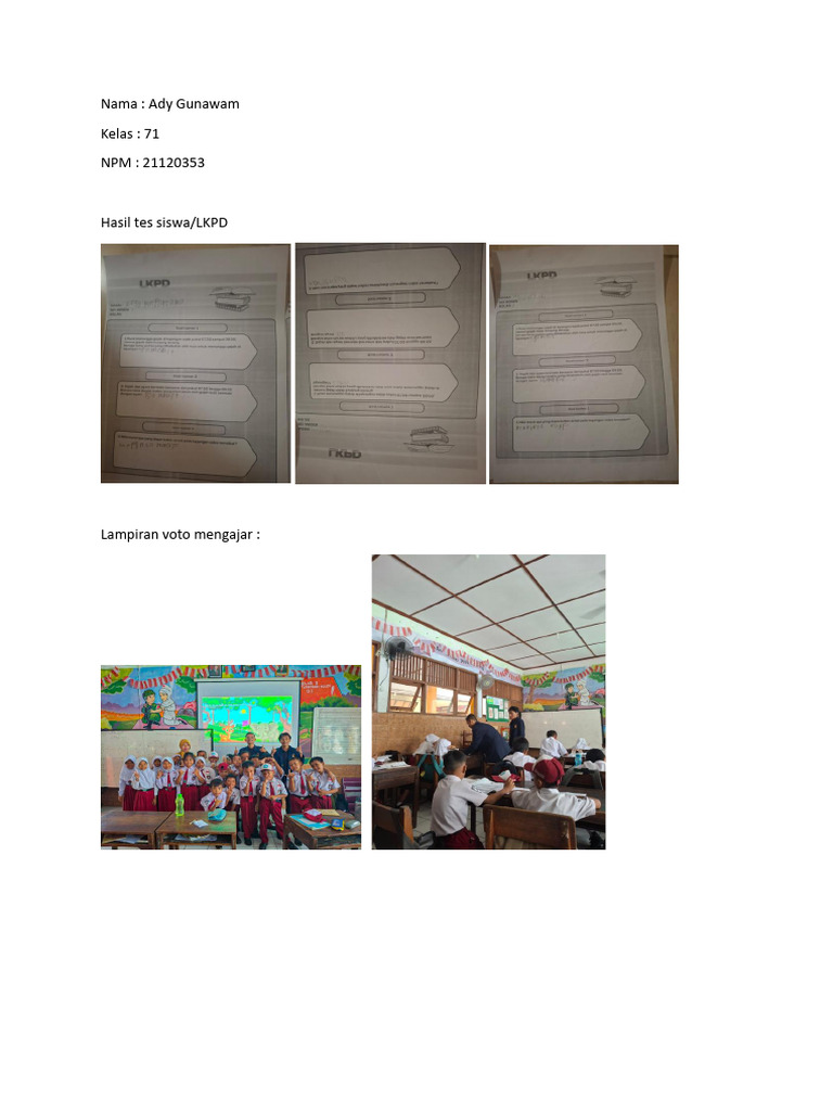Data Hasil Uji Coba Multimedia | PDF
