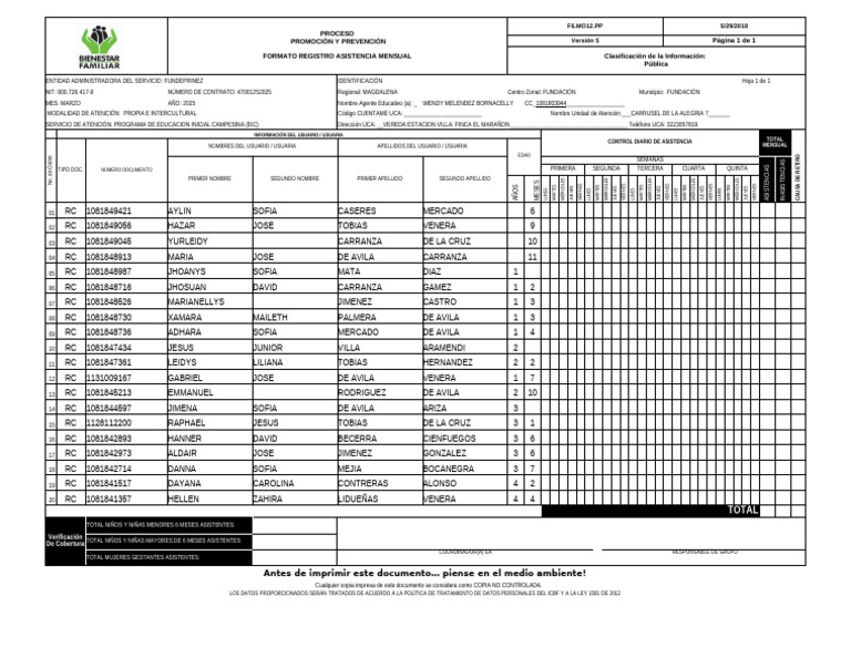 Formato Ram Carrusel de La Alegria 7 | PDF