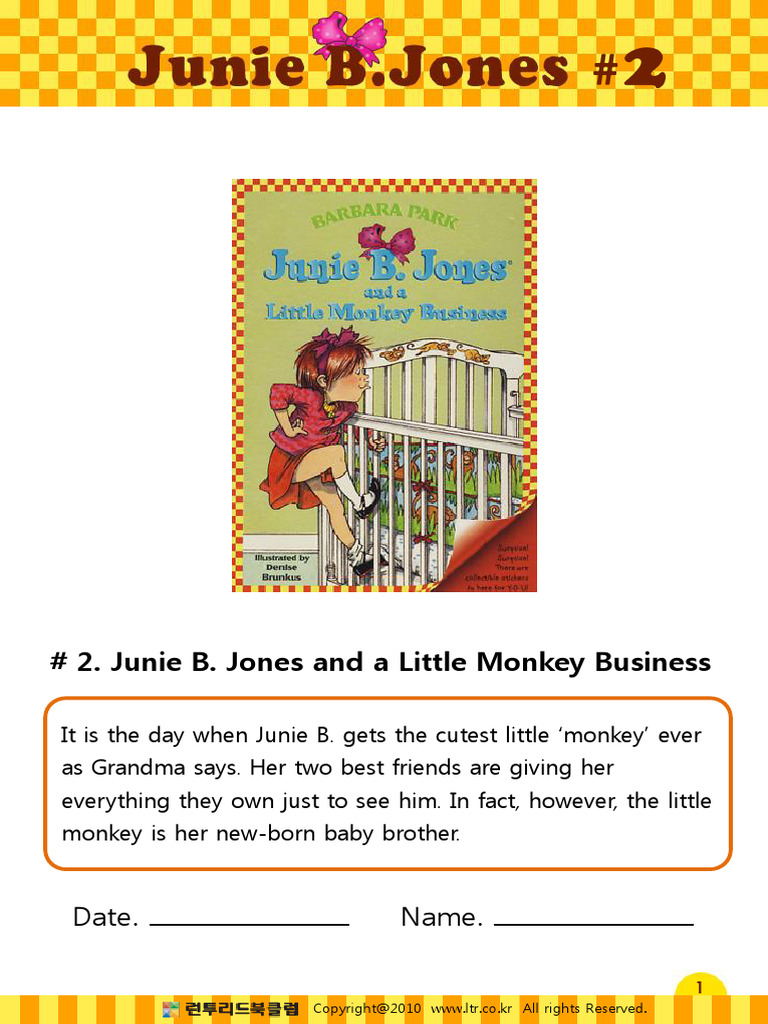 Junie B. Jones: Baby Brother Surprise | PDF