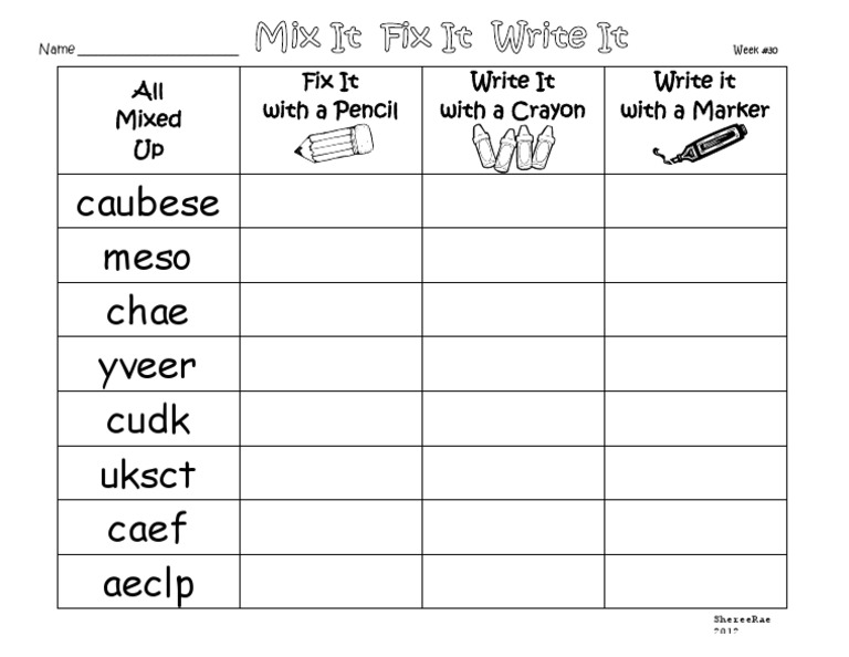 Mix It Fix It Write It | PDF | Home & Garden | Art