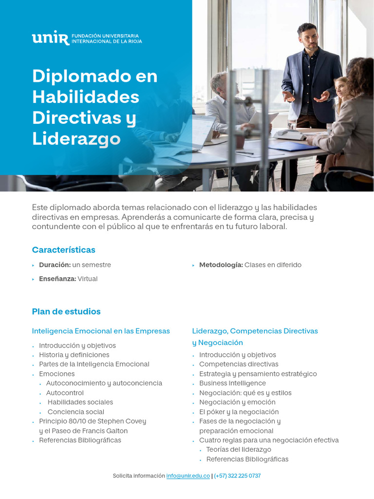 Diplomado en Liderazgo y Habilidades Directivas | PDF | Valores | Liderazgo