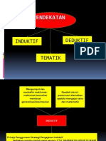 PENDEKATAN PEMBELAJARAN