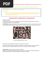 Superposición y Penetración en Composición Visual | PDF | Composición ...