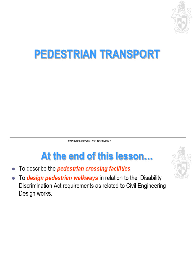 3.5m Pedestrian Signal Light Design | PDF | Pedestrian Crossing ...
