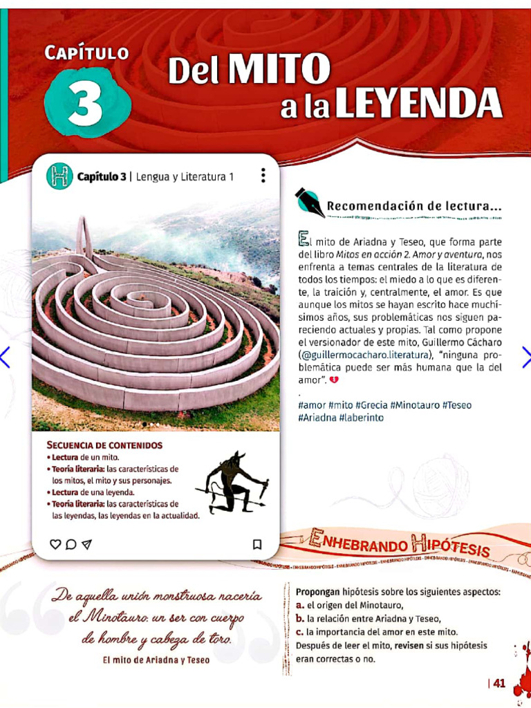 Del Mito A La Leyenda | PDF