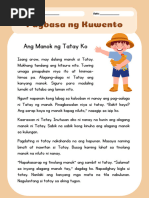 Tagalog Short Stories With Comprehension Questions NEW | PDF