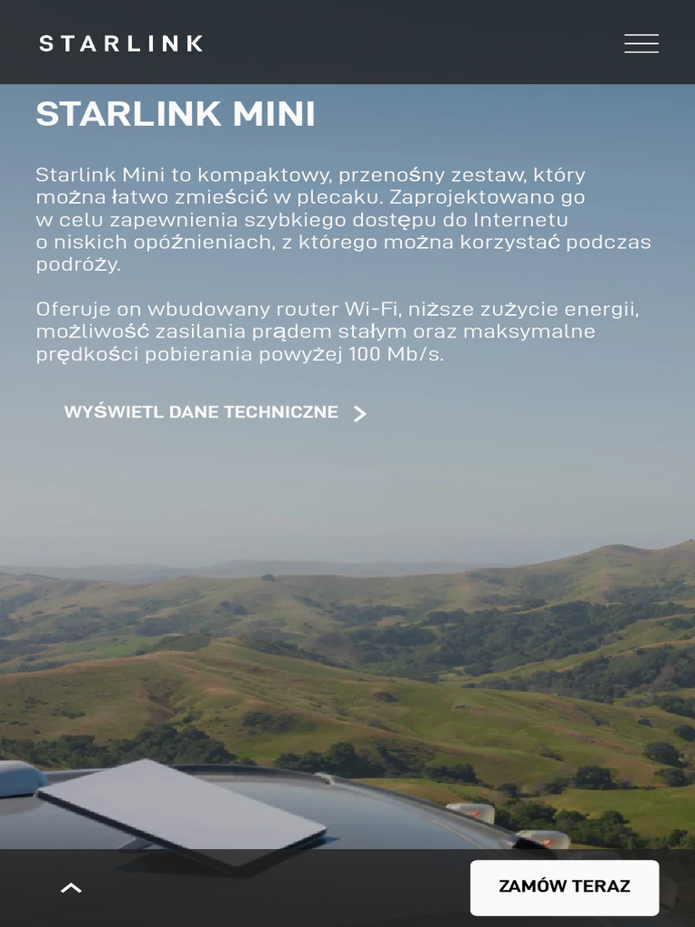 Urządzenie Starlink W Drodze Pdf