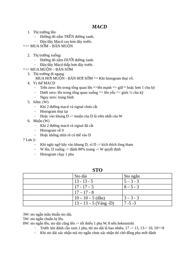 MACD | PDF