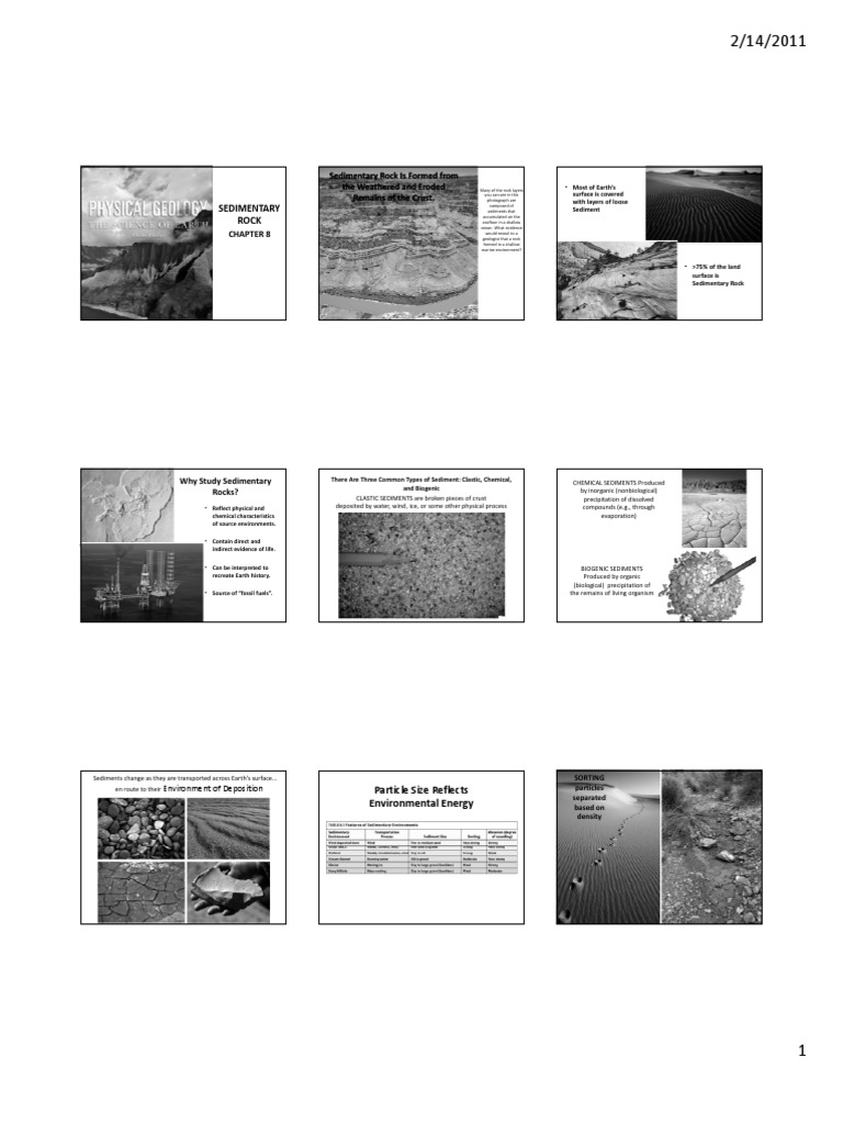 Understanding Sedimentary Rocks | PDF | Sedimentary Rock | Clastic Rock