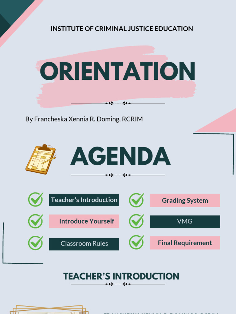 ORIENTATION | PDF