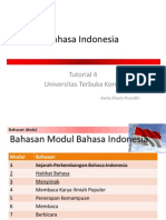 Bahasa Indonesia Tutorial 4 (Modul 2&amp 3)