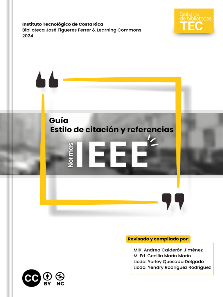 Guía de Citación IEEE 2024 | PDF | Mitosis | Instituto de Ingenieros ...