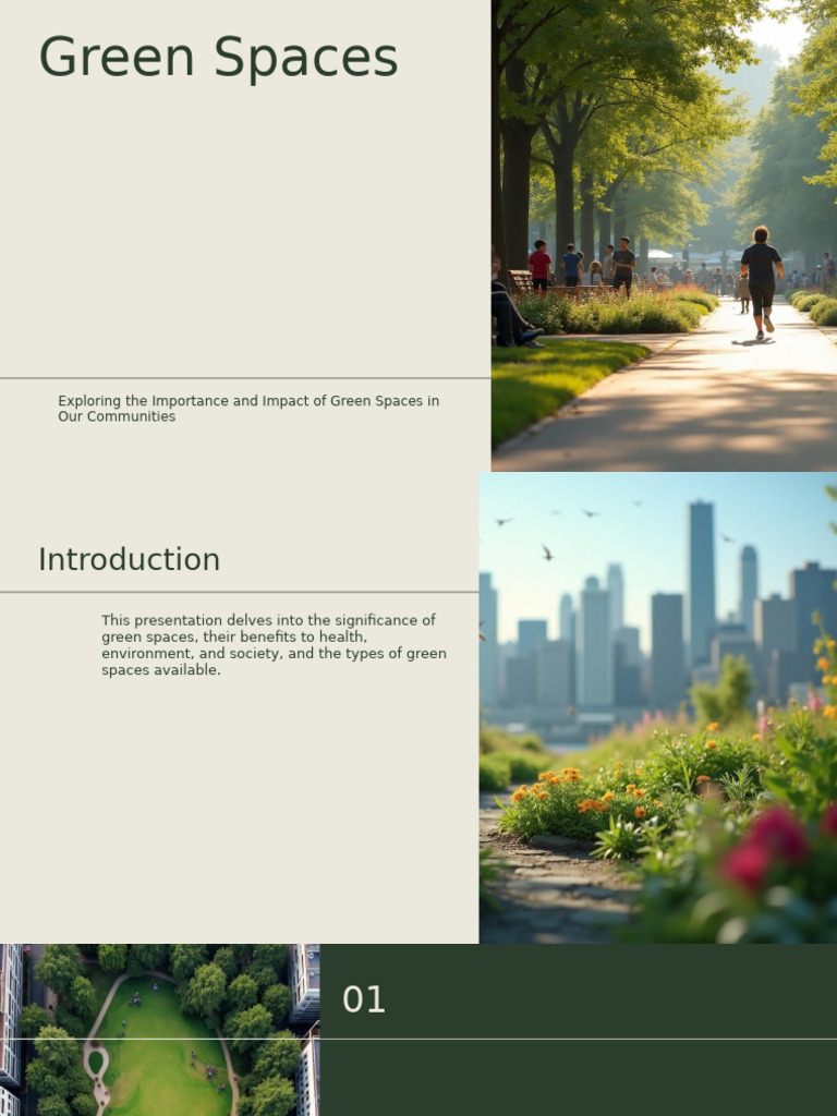 Benefits of Green Spaces in Communities | PDF | Sustainable Development ...