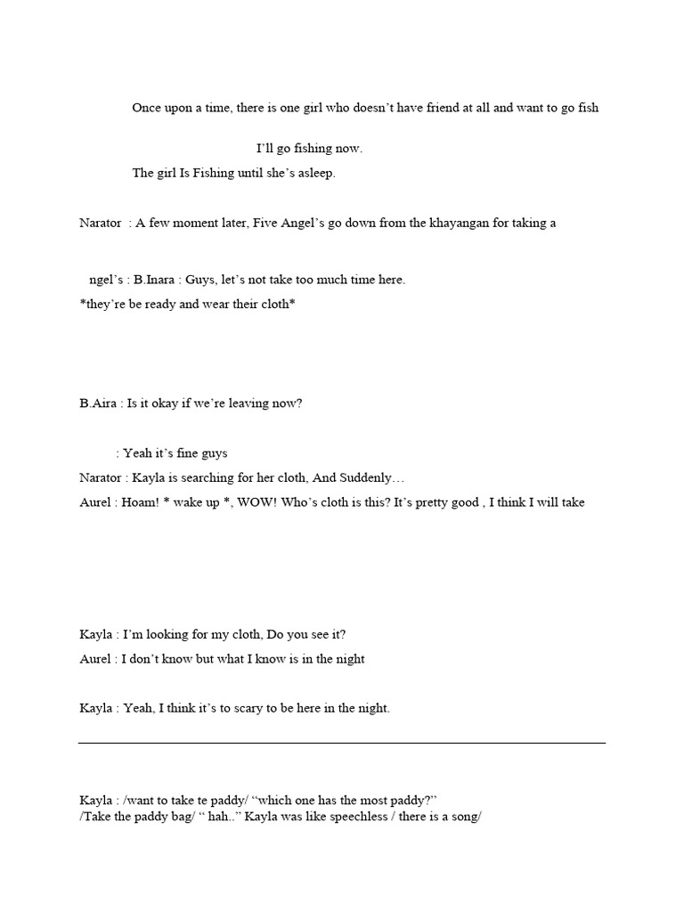 The Script Farewell | PDF