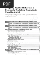 Unreal Engine 5.5 Documentation Guide | PDF | Http Cookie | Computing