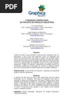 o Desenho Industrial No Projeto de Produto Industrial