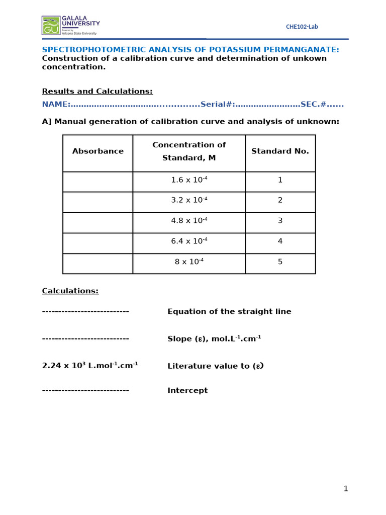 Experiment-4 Spectrophotometry 13.11.2023 | PDF