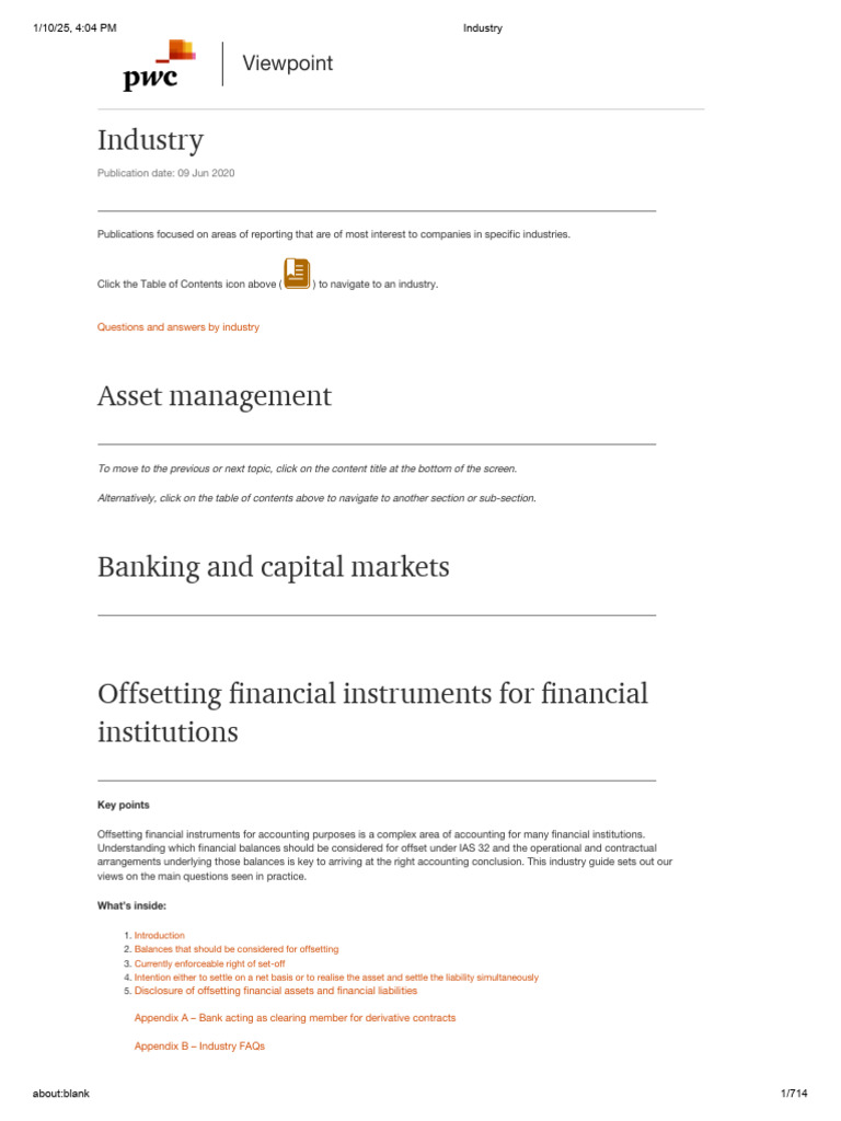 Industry | PDF | Derivative (Finance) | Margin (Finance)