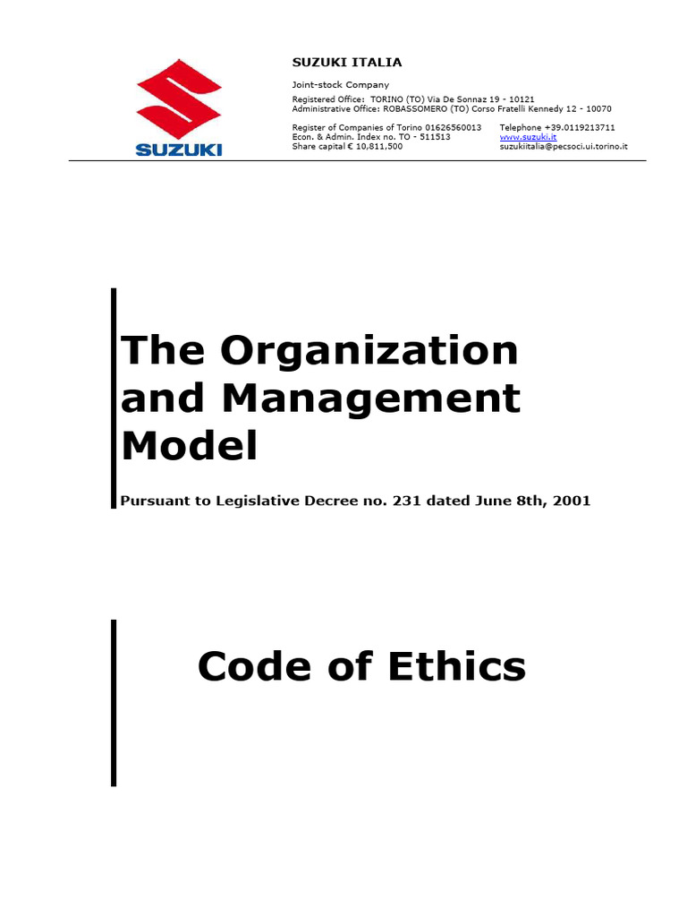 Ethical Code English Language | PDF | Employment | Occupational Safety ...