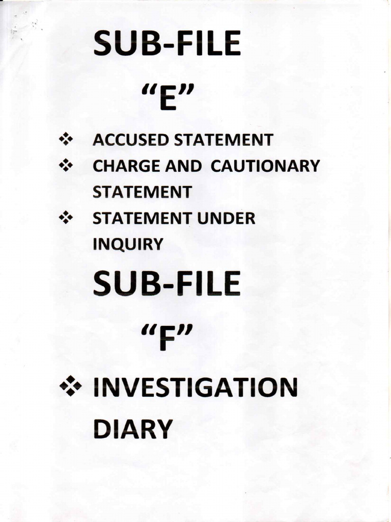 Sub File E-F | PDF